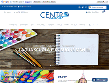 Tablet Screenshot of centrocarta.it